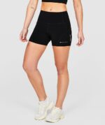 Monterrain Womens Altitude 4 Inch Running Short Black