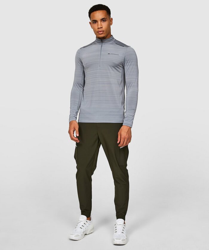 Monterrian Lyder 2.0 Quarter Zip Long Sleeve Grey