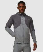 Monterrian Vent Woven Running Grey Hoodie