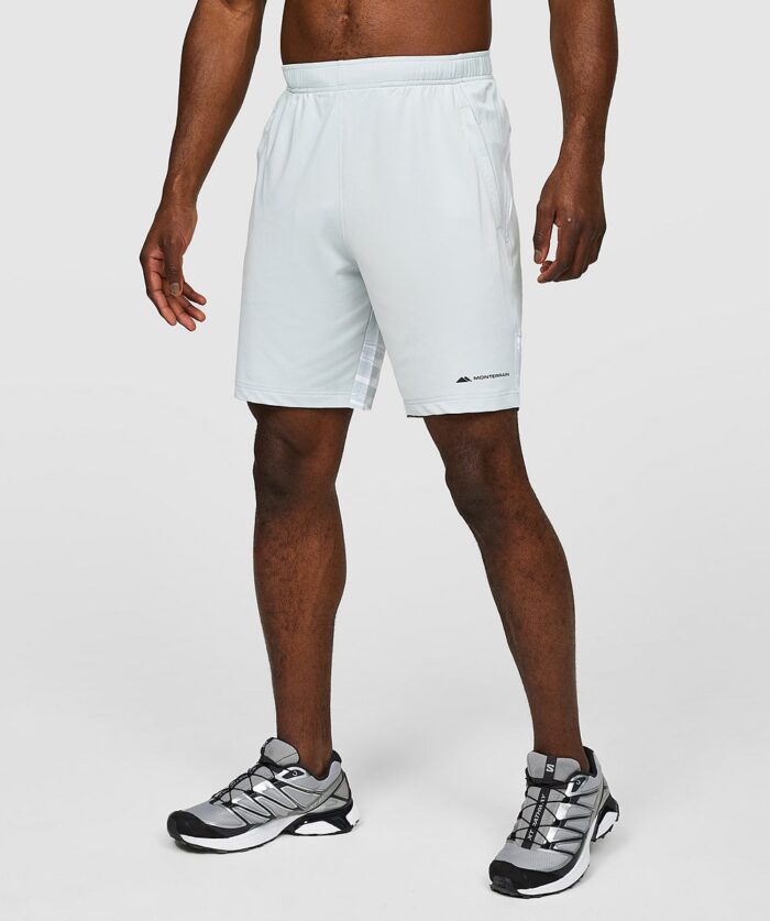 Monterrian Descent Poly Running White Short