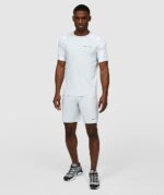 Monterrian Descent Poly Running White Short