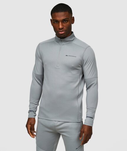 Monterrian Vinson 2.0 T-Shirt Quarter Zip Long Sleeve