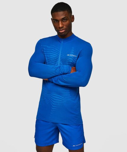 Monterrian Influx Seamless Quarter Zip Long Sleeve