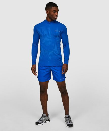 Monterrian Influx Seamless Quarter Zip Long Sleeve