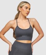 Monterrain Womens Radiant Seamless Crop Top Grey