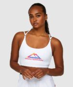 Monterrain Womens Glide 2.0 Strappy Crop Top White