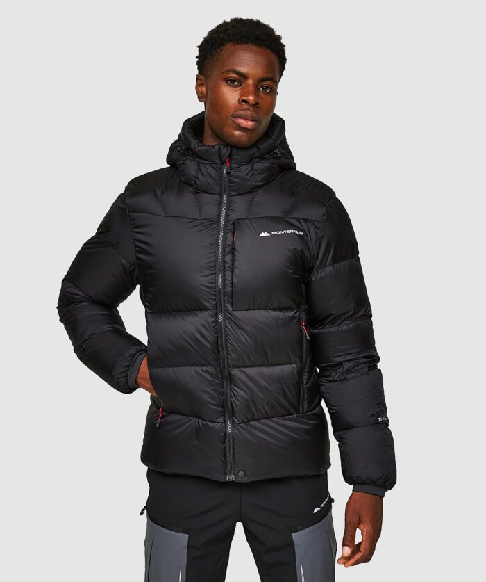 Monterrian Everest 4.0 Down Puffer Black Jacket