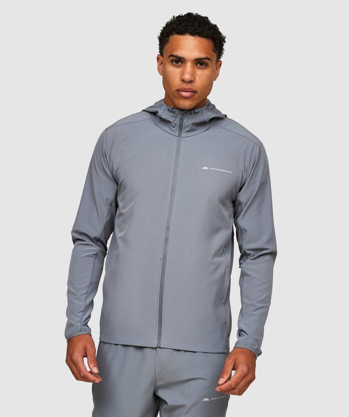 Monterrain Form Woven Running Jacket Grey