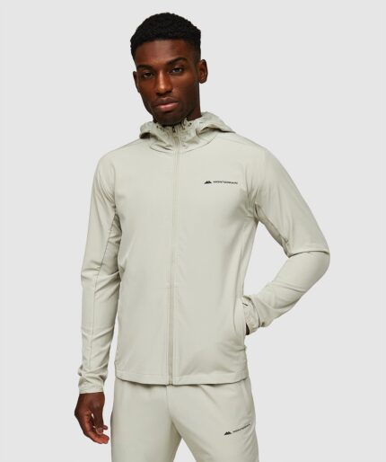 Monterrian Form Woven Running Jacket