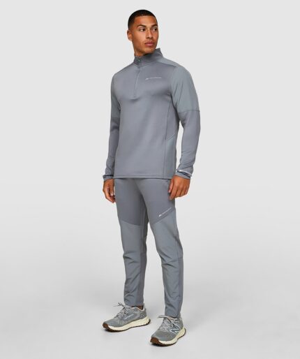 Monterrian Vinson 2.0 Quarter Zip Long Sleeve Grey