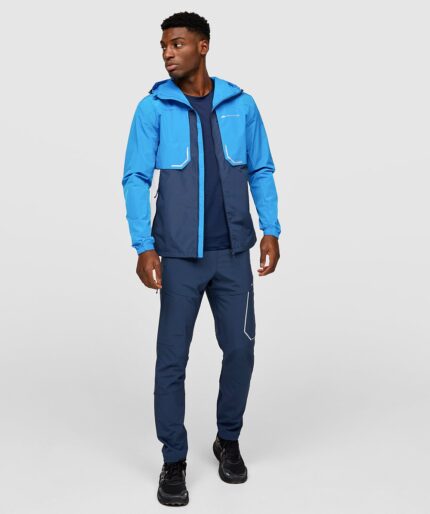 Monterrian Chase 2.0 Windrunner Blue Jacket