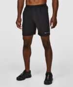 Monterrian Distance Woven Running Black Short