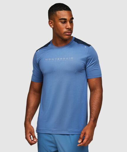 Monterrian Dynamic Blue T-Shirt