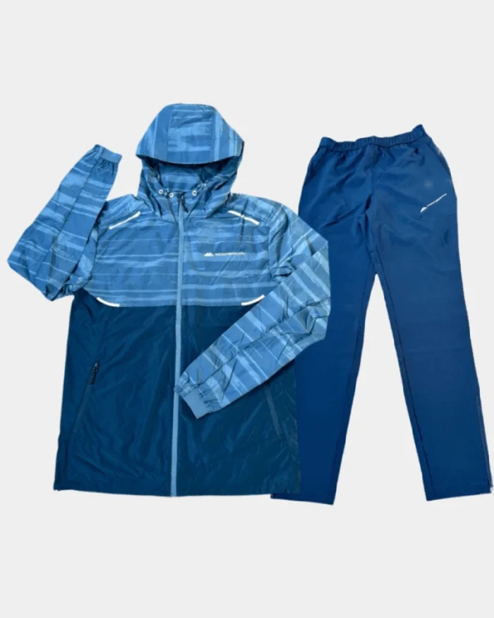 Monterrain Trail Windrunner Tracksuit Blue Navy